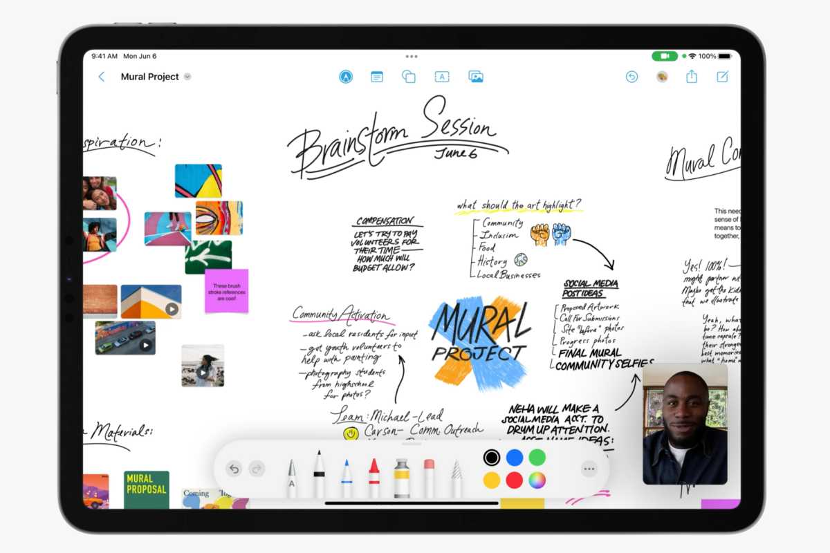 iPadOS 16 Serbest Biçim uygulaması