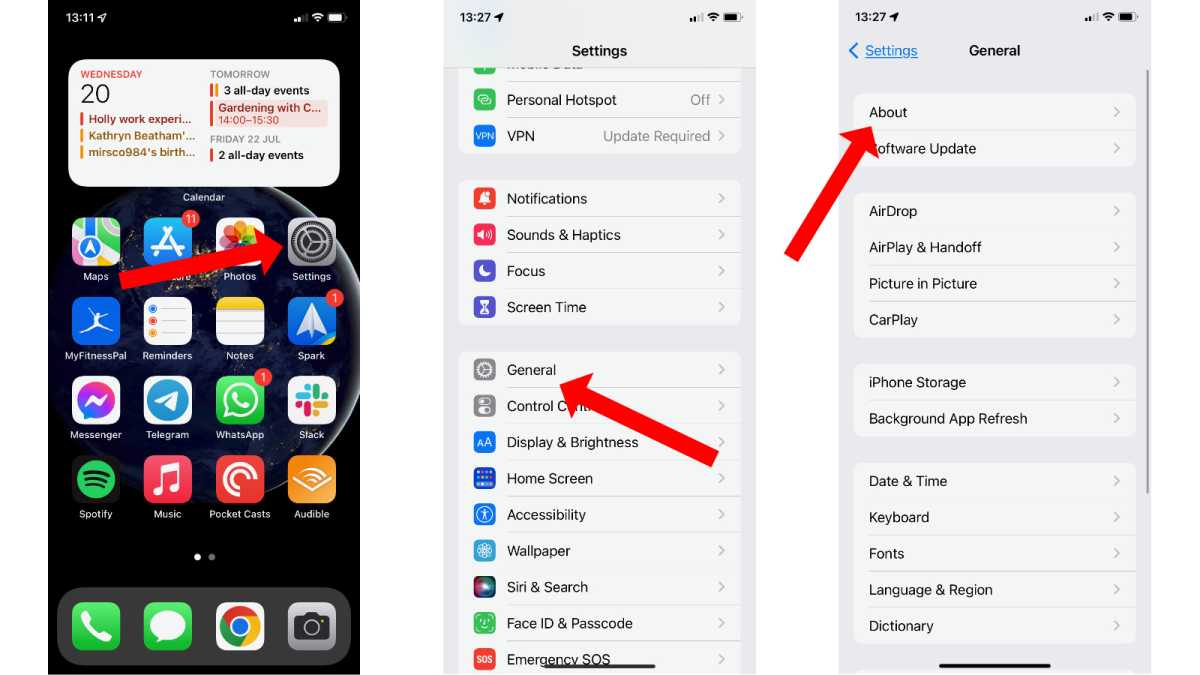 Cihazın kilitli olup olmadığını görmek için iPhone'daki ayarı kontrol etme