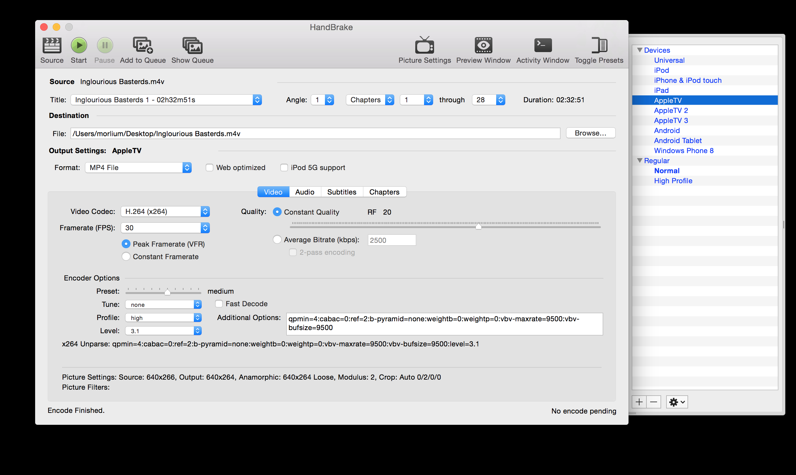 instal the new version for mac HandBrake 1.7.1