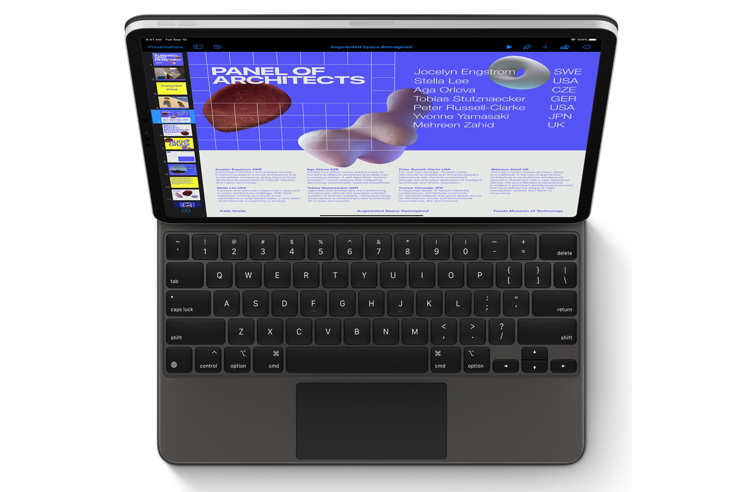 Magic Keyboard for 12.9-inch iPad Pro (Renewed)