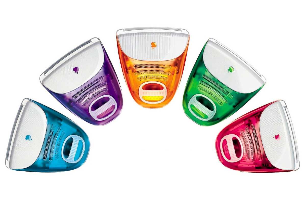 imac G3 in colors