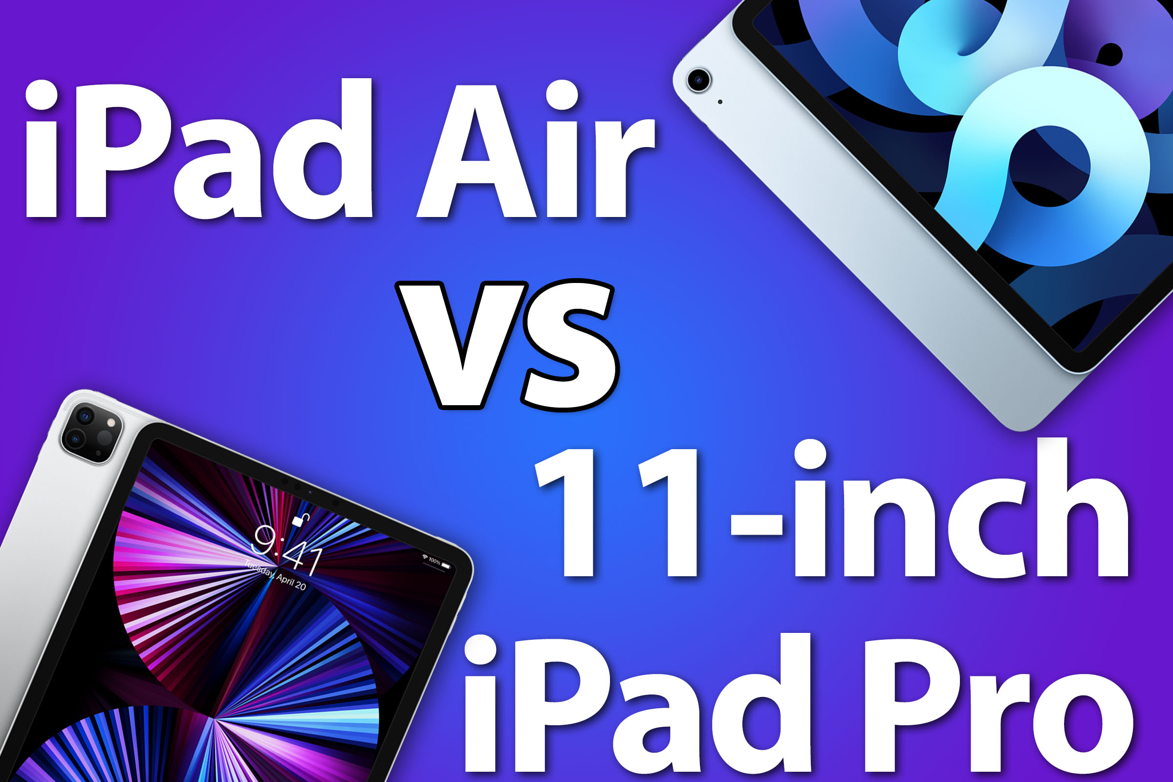 ipad pro 11 inch vs ipad air 5