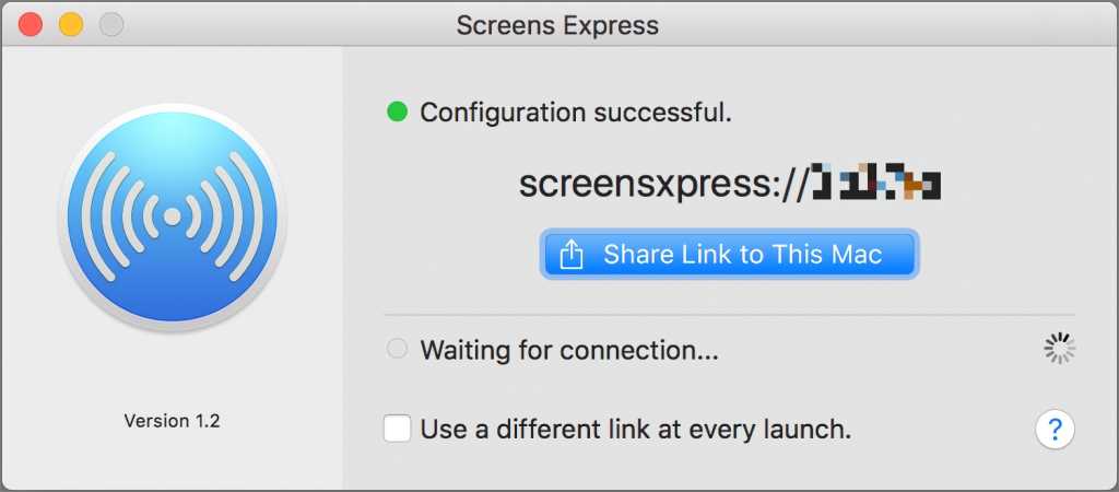 Share Express Mac link code