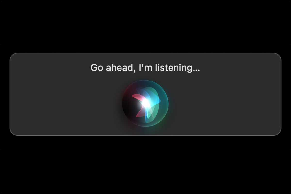 macOS Siri