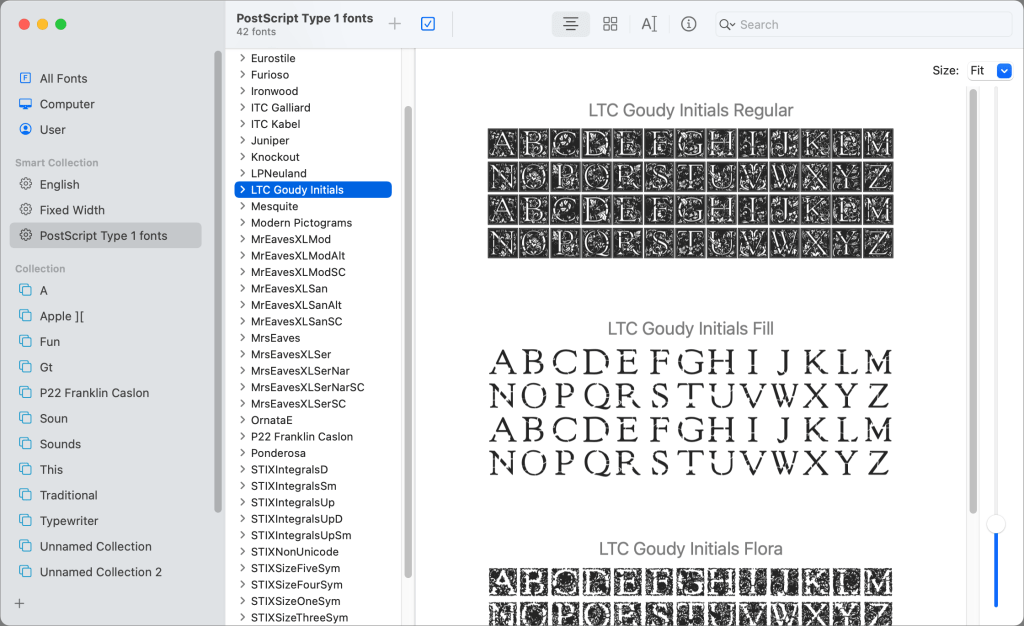 How to Tell Which Files Use Type 1 PostScript Fonts