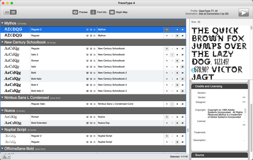 How to Tell Which Files Use Type 1 PostScript Fonts