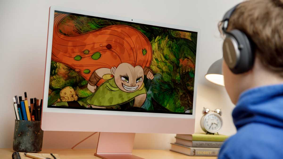 24-inch iMac Pink 2021