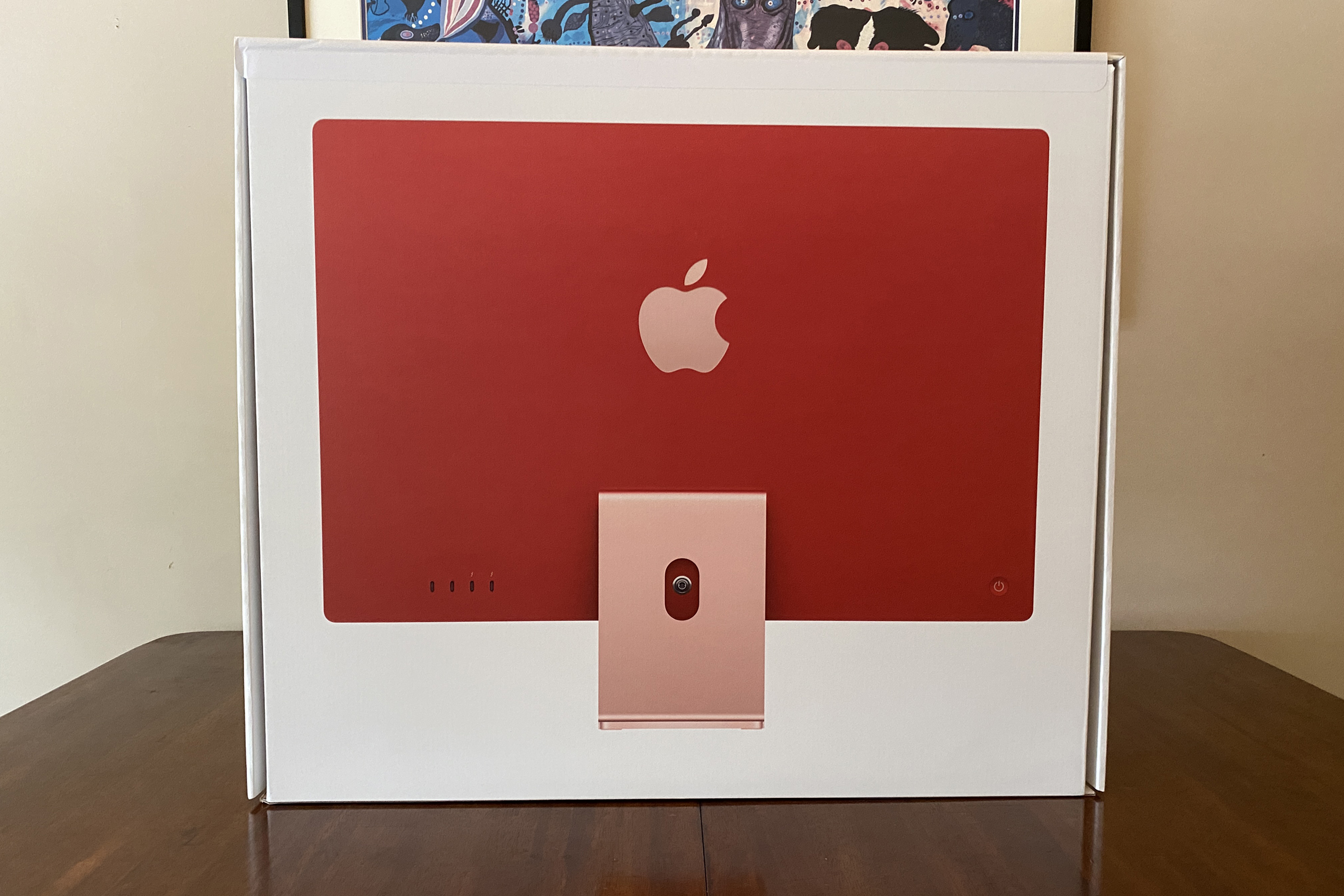 imac 24 inch box