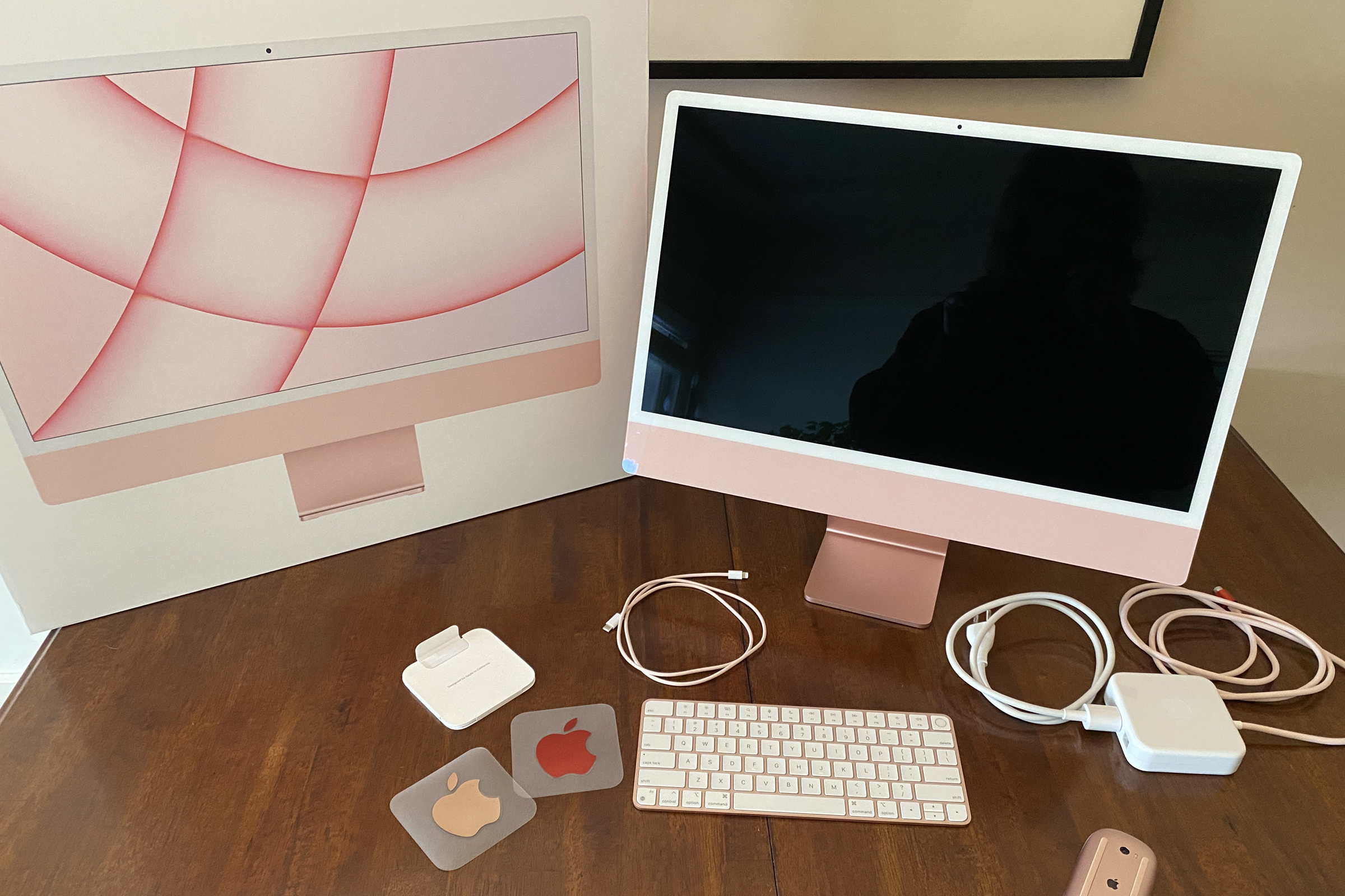 imac 24 inch box