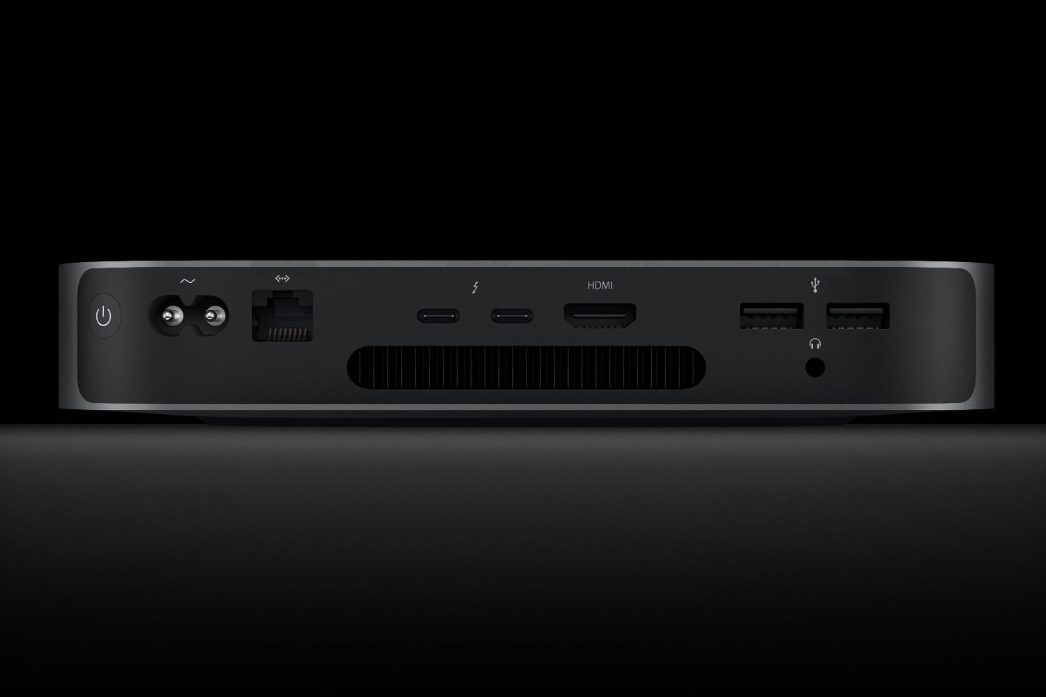 M1 Mac mini ports