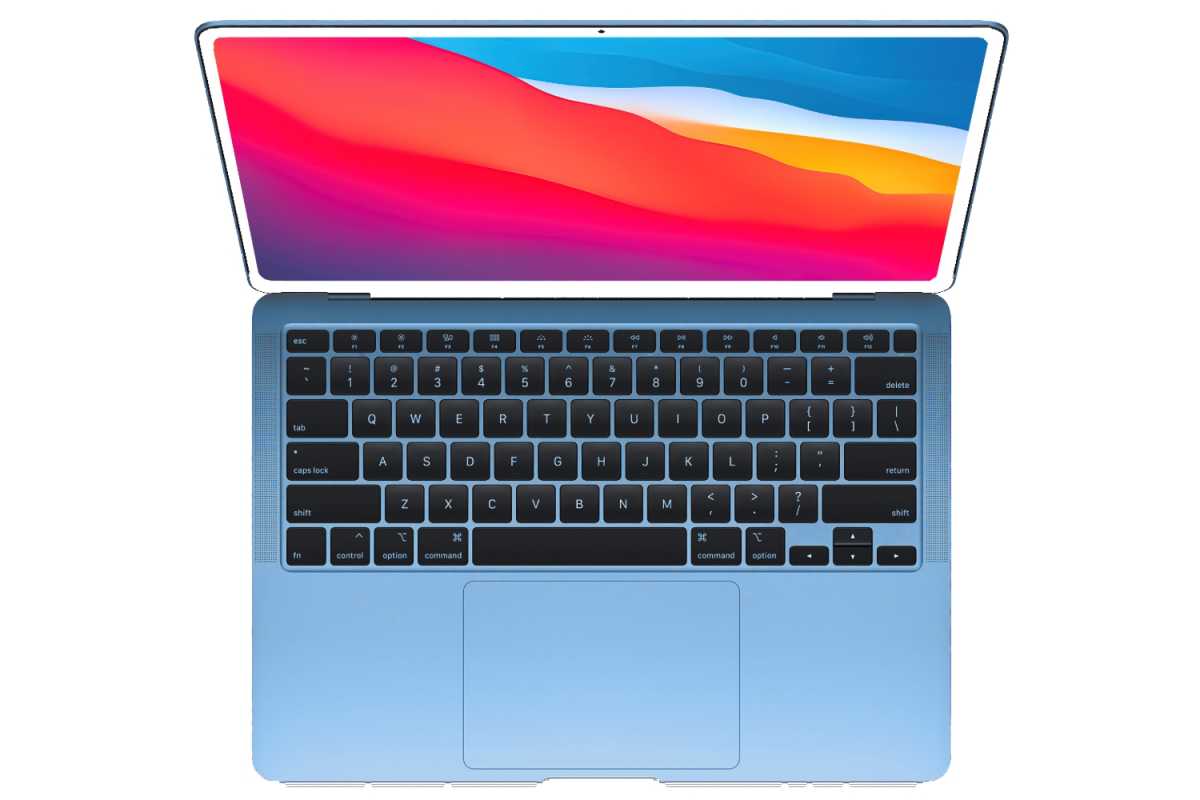 MacBook Air blue