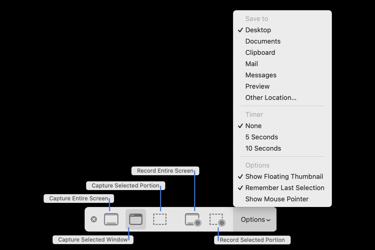 shortcuts for mac minimizing windows options