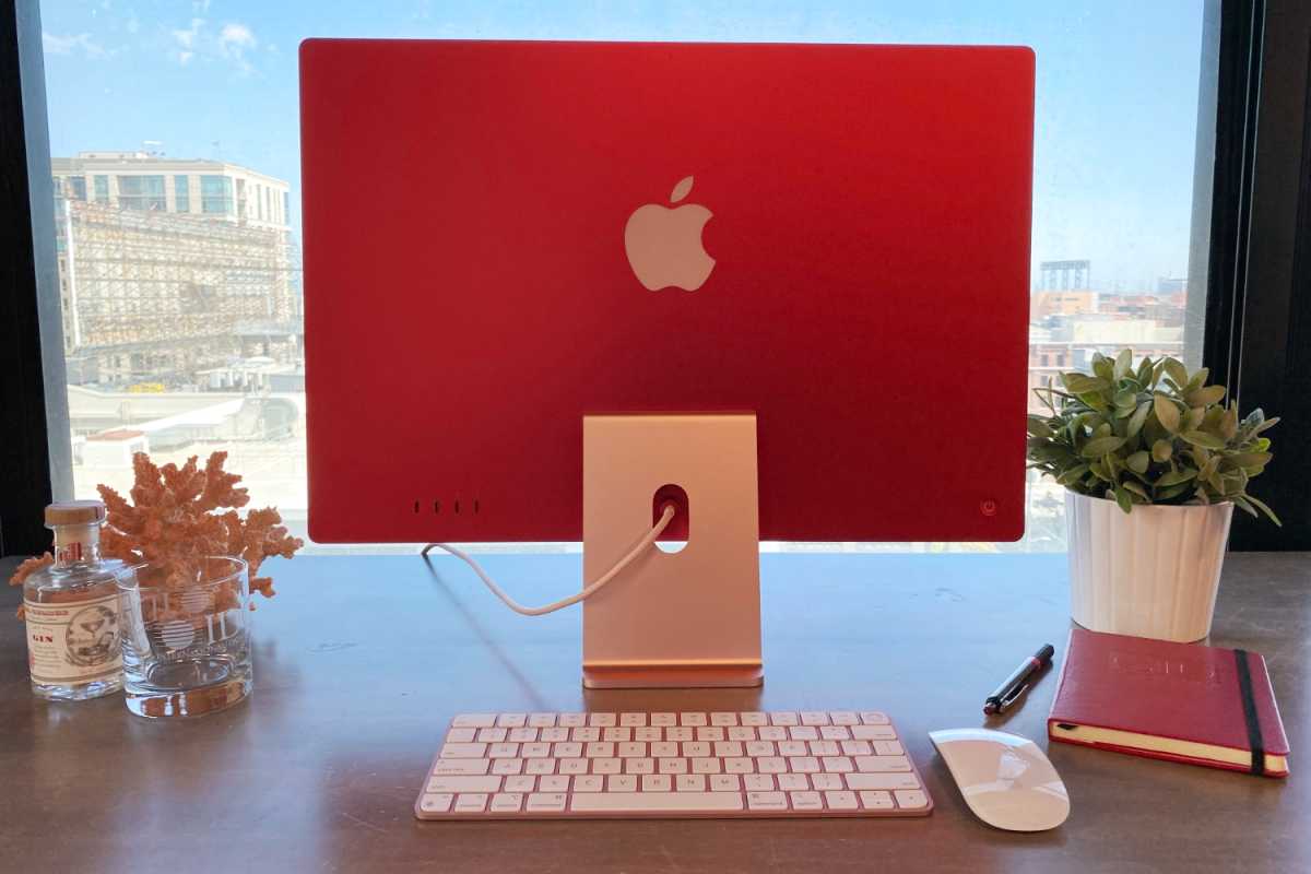 24 inch iMac pink