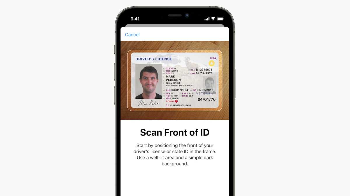 iOS 15 Wallet ID