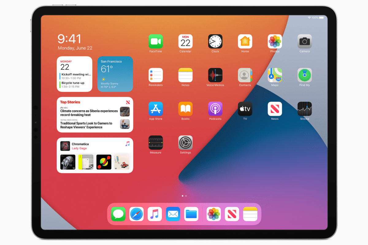 iPadOS 14 2020