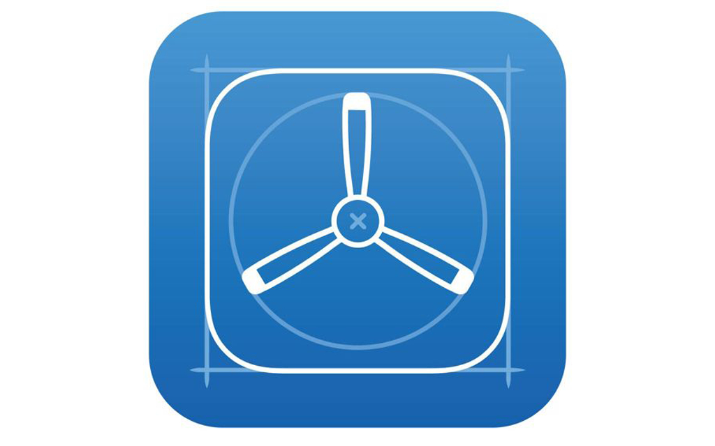 Test Flight iOS icon