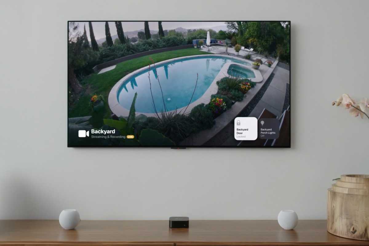 tvOS 15 HomeKit camera support beta one from WWDC21 