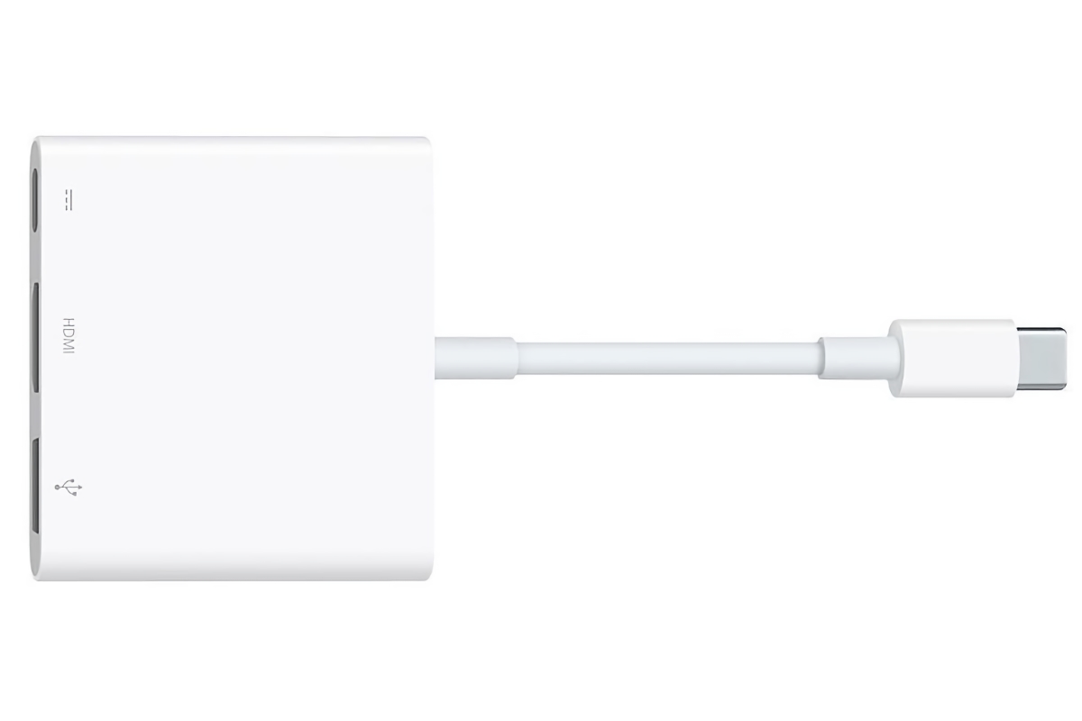 ADAPTADOR ORIGINAL APPLE THUNDERBOLT 3 (USB-C) A THUNDERBOLT 2