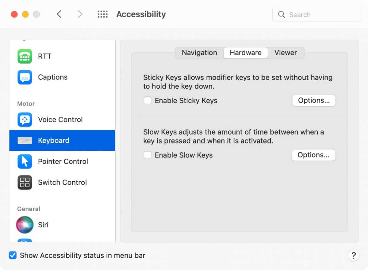 macos monterey sticky slow keys