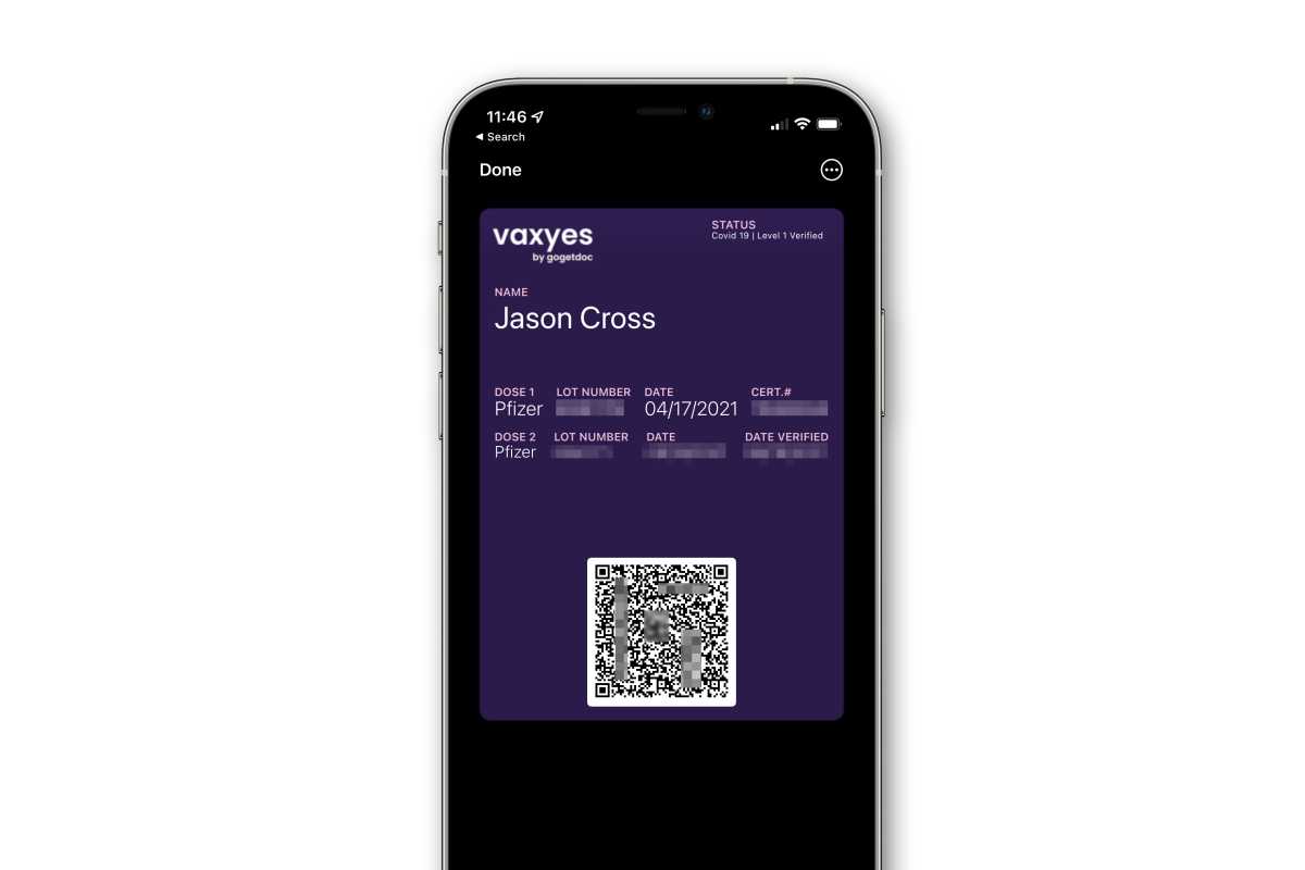 iphone covid passport wallet