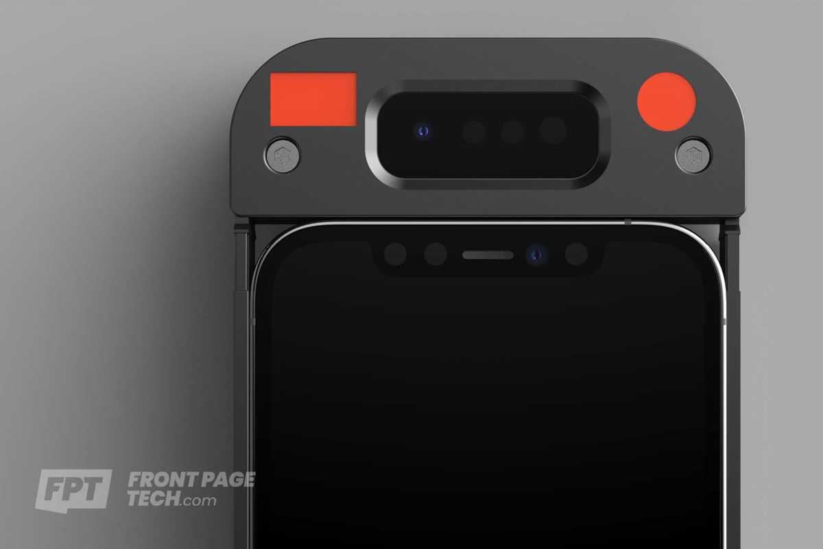 Prototype d'identification faciale de l'iPhone 12