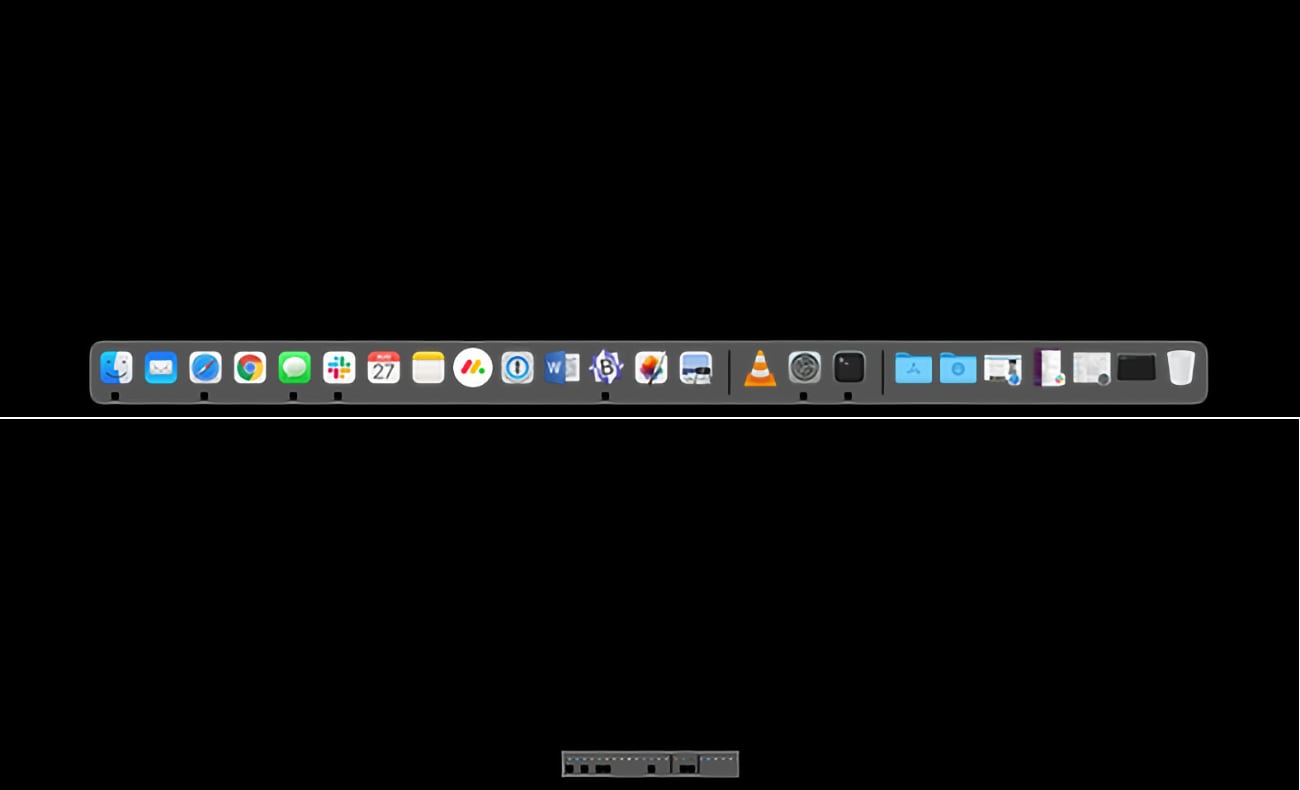 mac os dock rainmeter