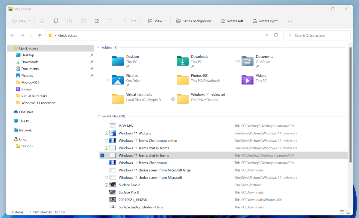 Windows 11 File Explorer 1