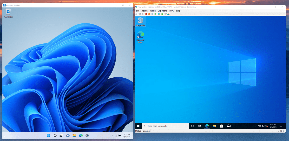 Windows 11 Pro Windows Sandbox Hyper-V