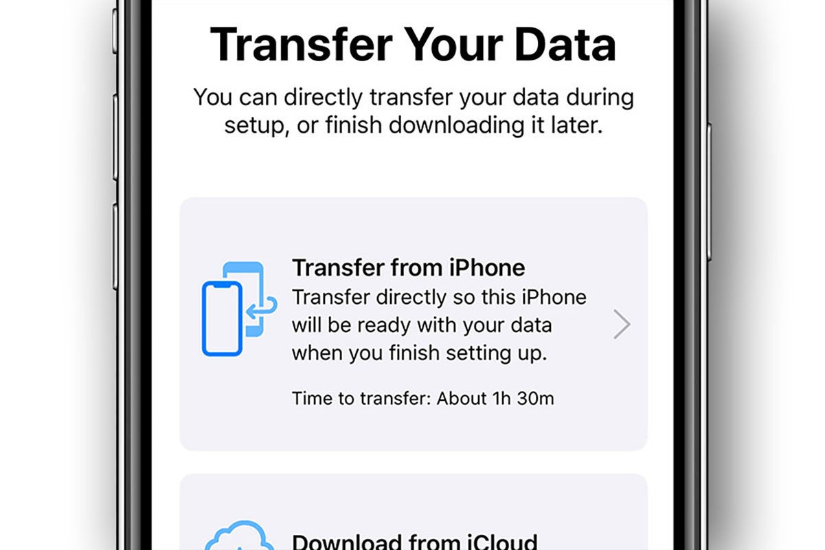 iPhone setup guide: How to transfer iPhone to iPhone | Macworld