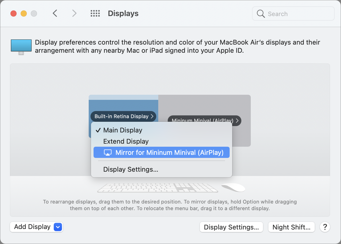 mac airplay mirror ipad to mac