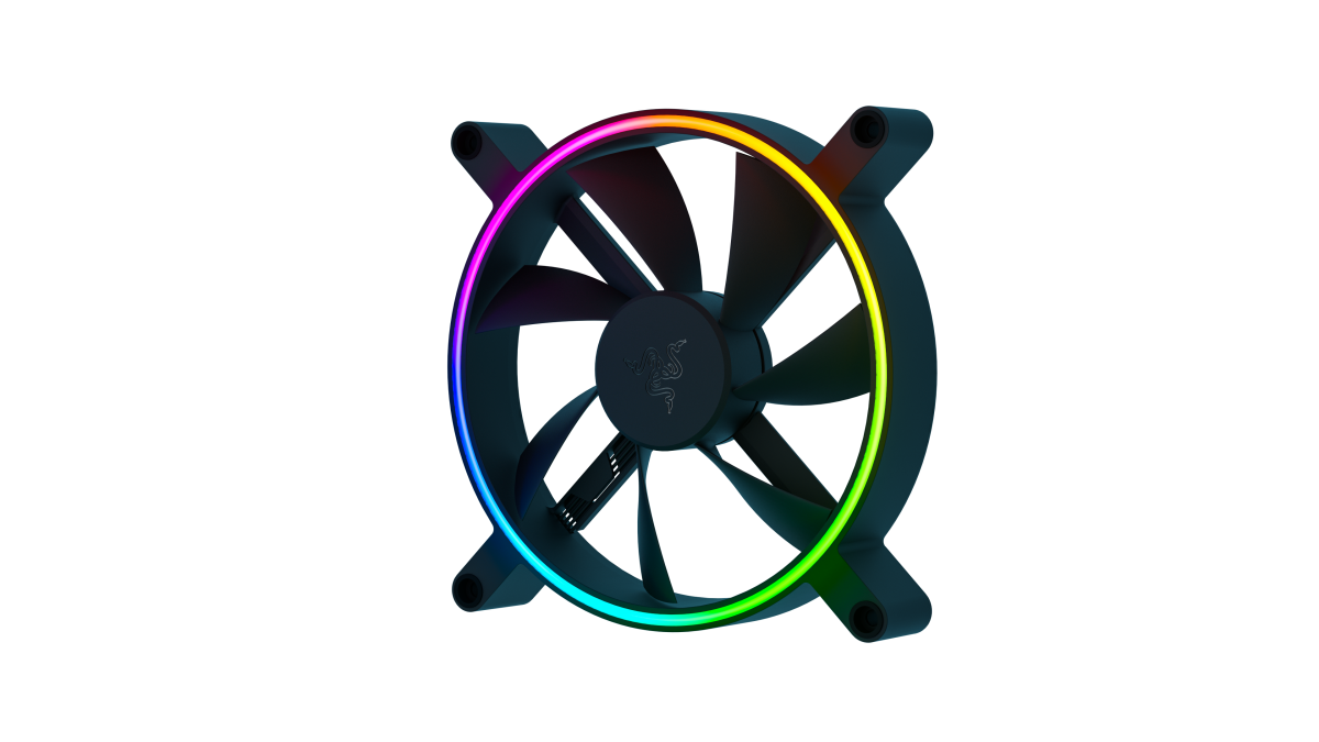 Picture of Razer's new Kunai Chroma fan