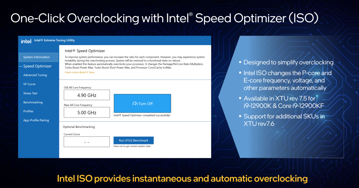 Intel Alder Lake Speed Optimizer