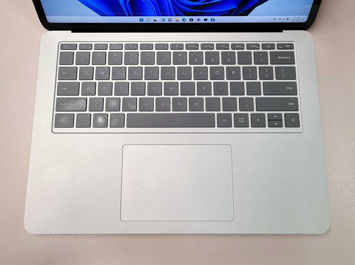 Microsoft Surface Laptop Studio keyboard