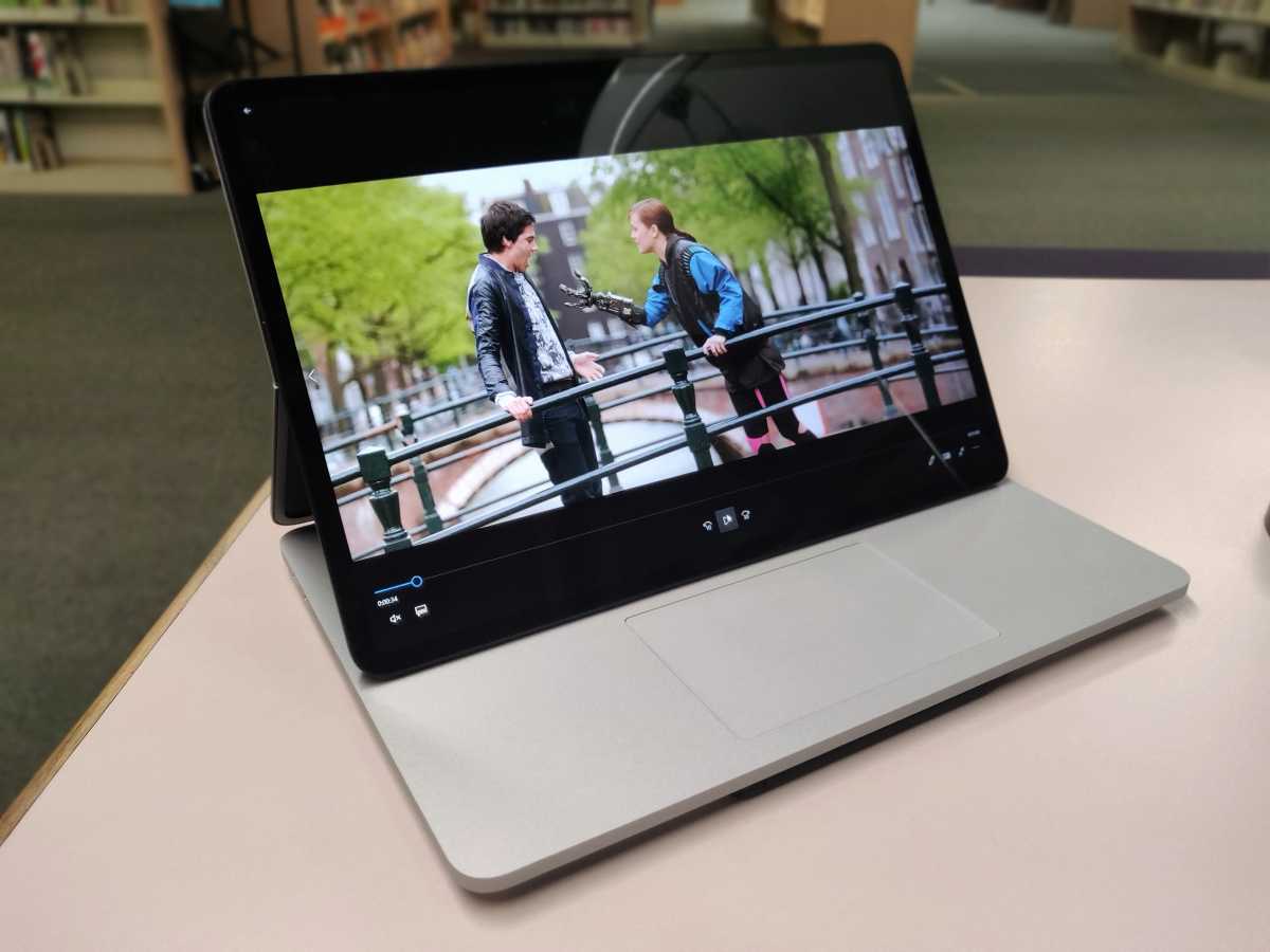Microsoft Surface Laptop Studio video in your face