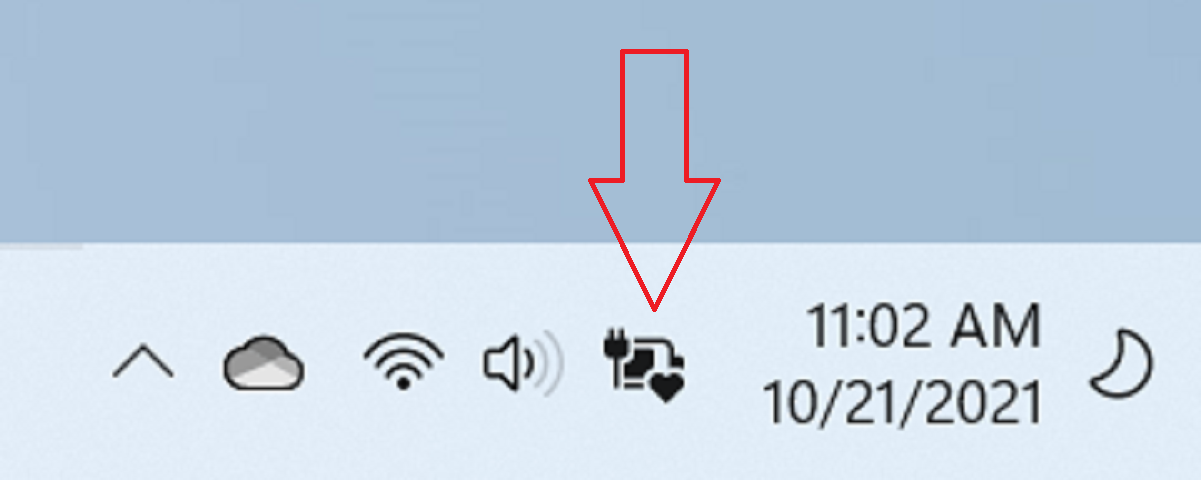 Windows 11 Surface smart charging 2 icon