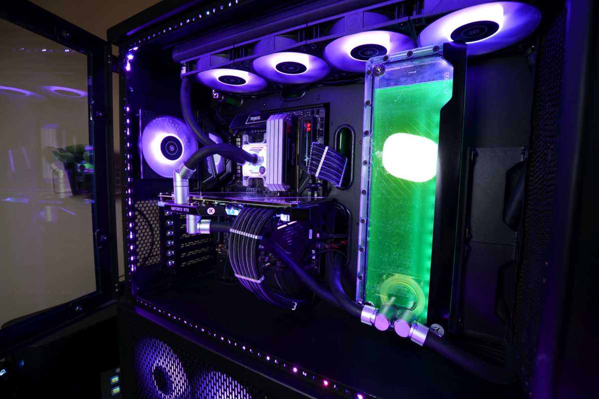 Water-Cooled Rtx Gaming Pc