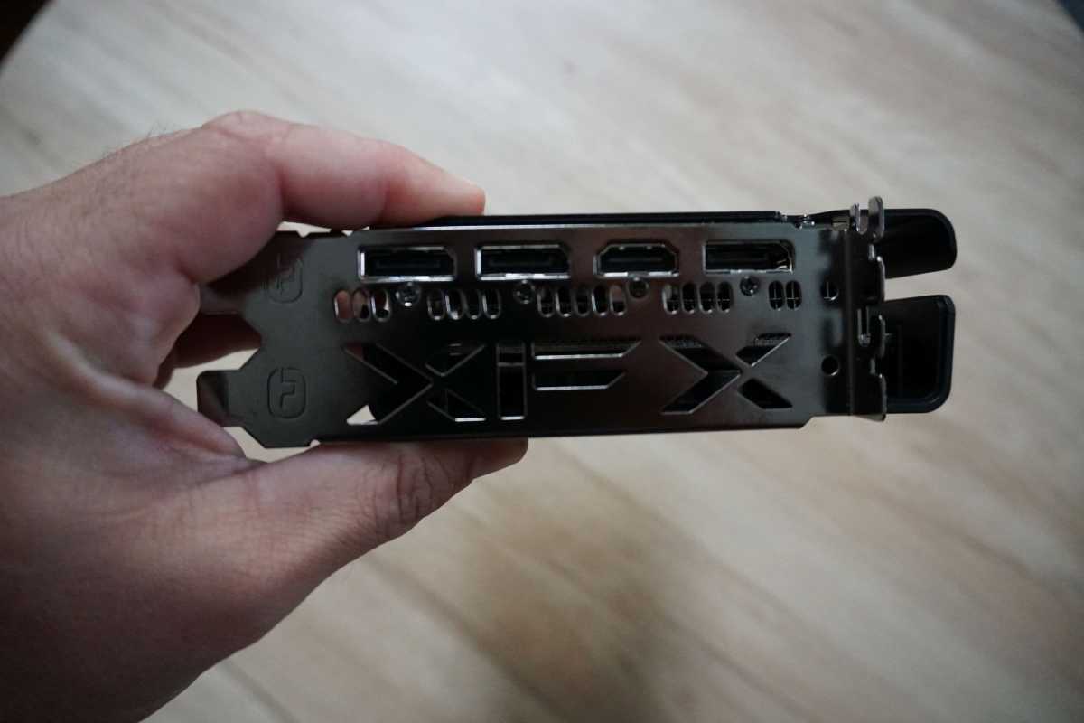 XFX Radeon RX 6600 ports