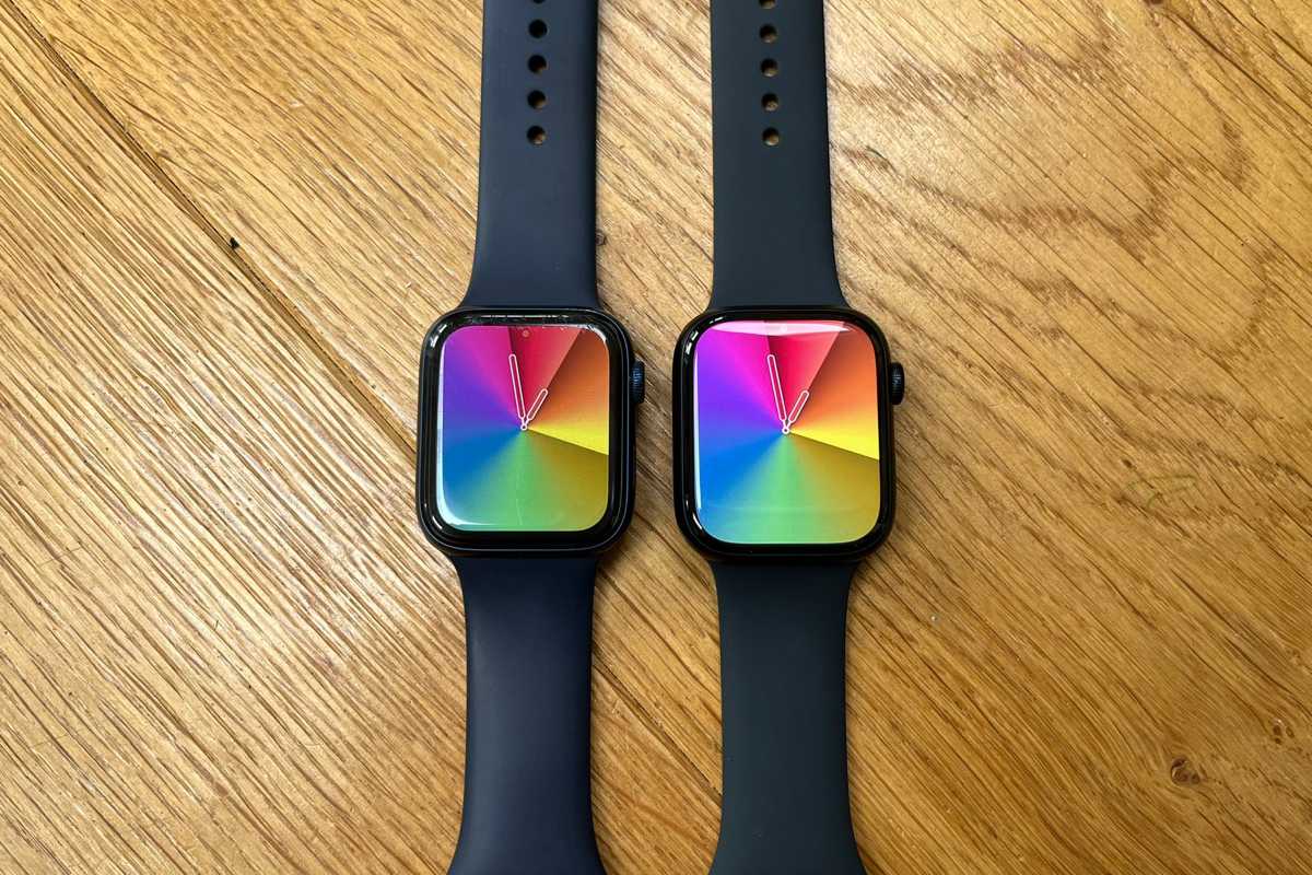 Apple Watch Série 7 vs Série 6