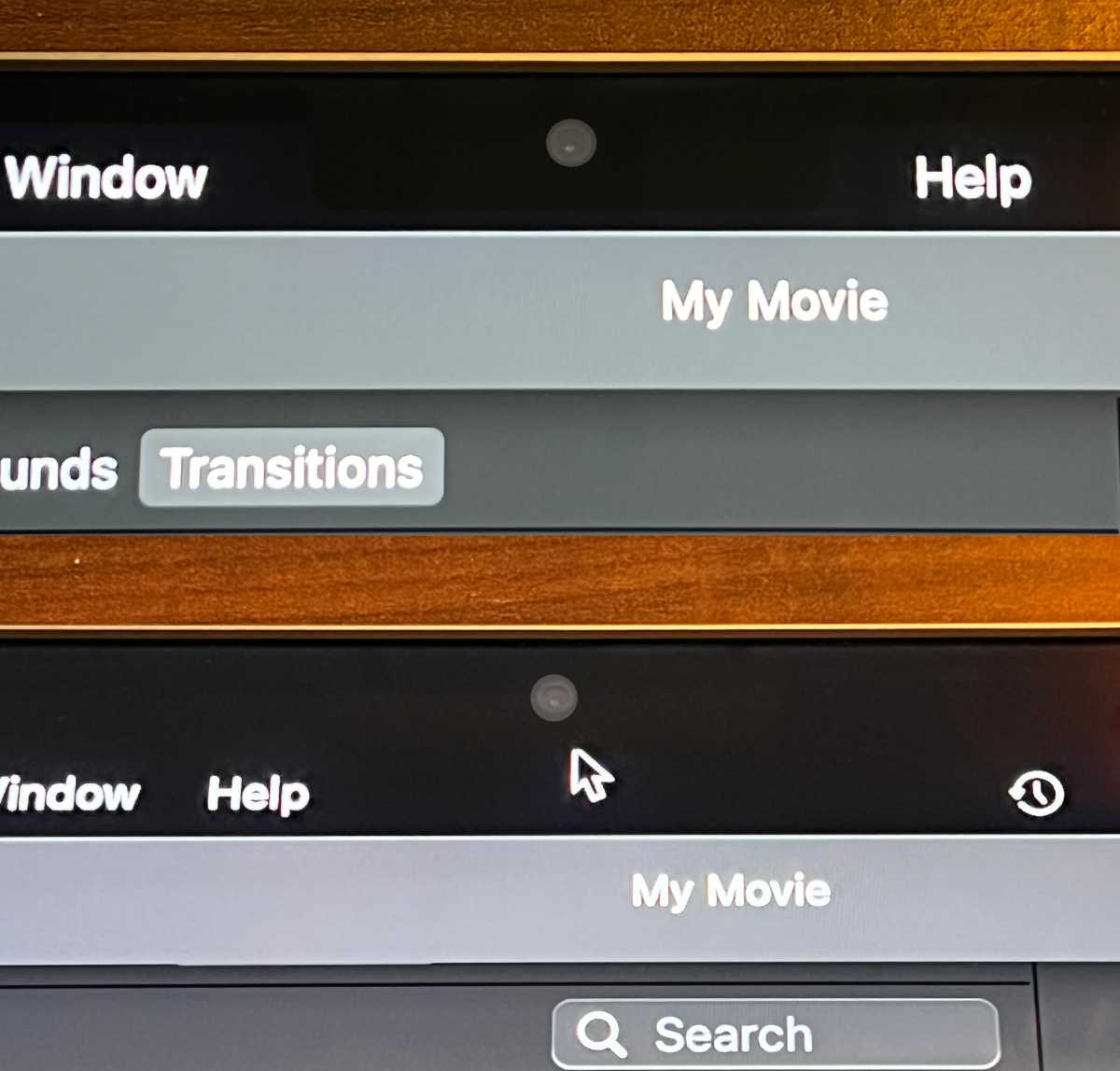 macbook pro menu bar notch