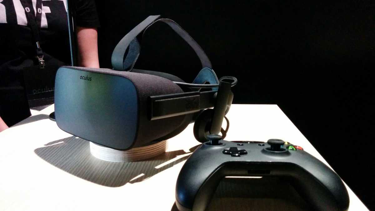 Oculus rift consumer demonstration