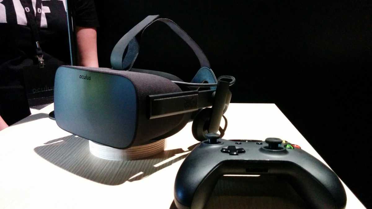 Spotřebitelská demonstrace Oculus rift