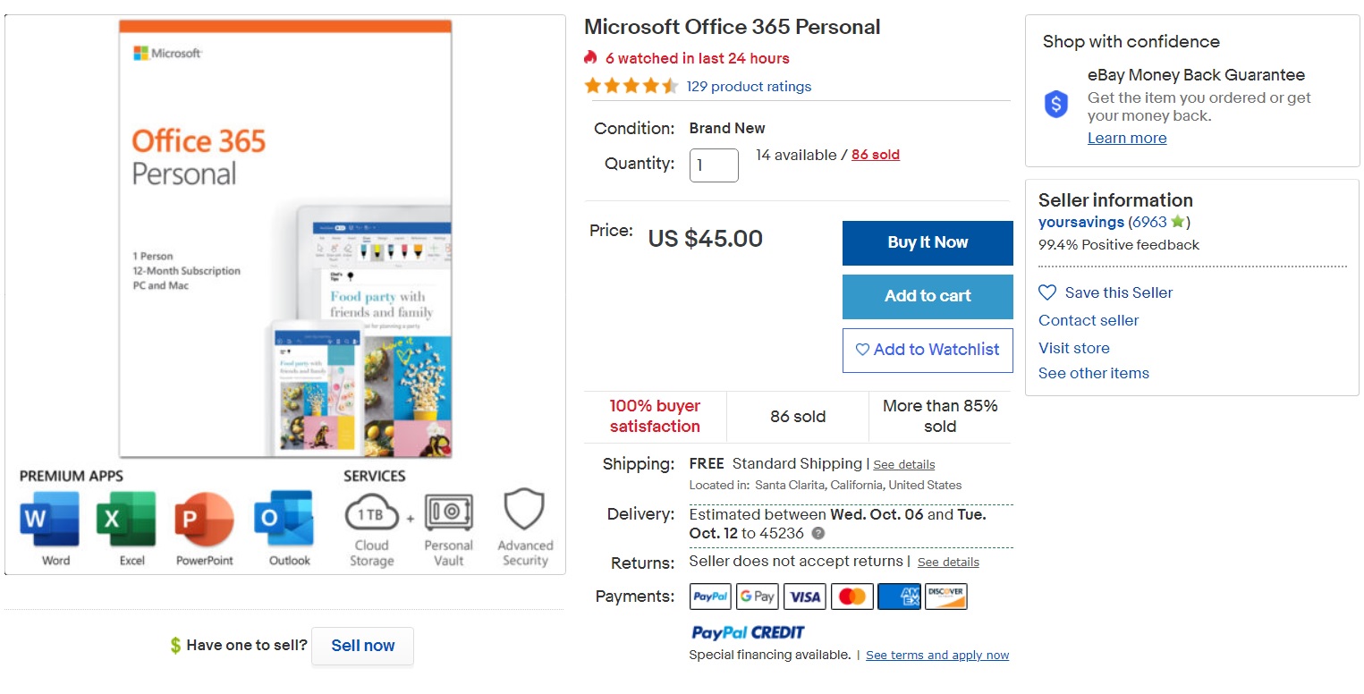 office 365 professional for 5 users lifetime discount code