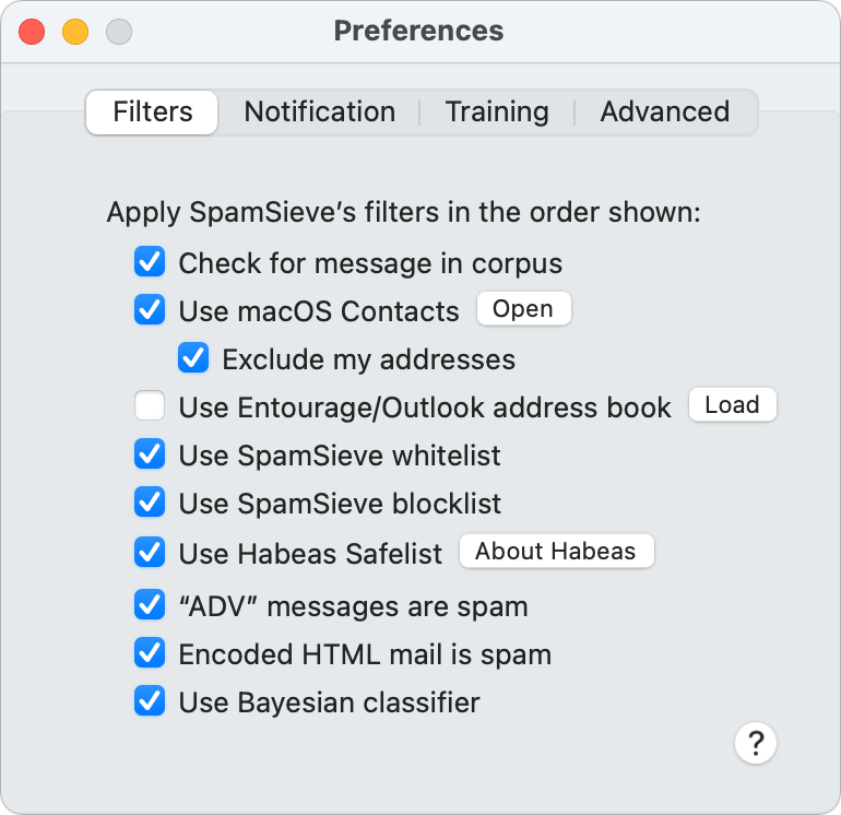 spamsieve 2.9.29 manual