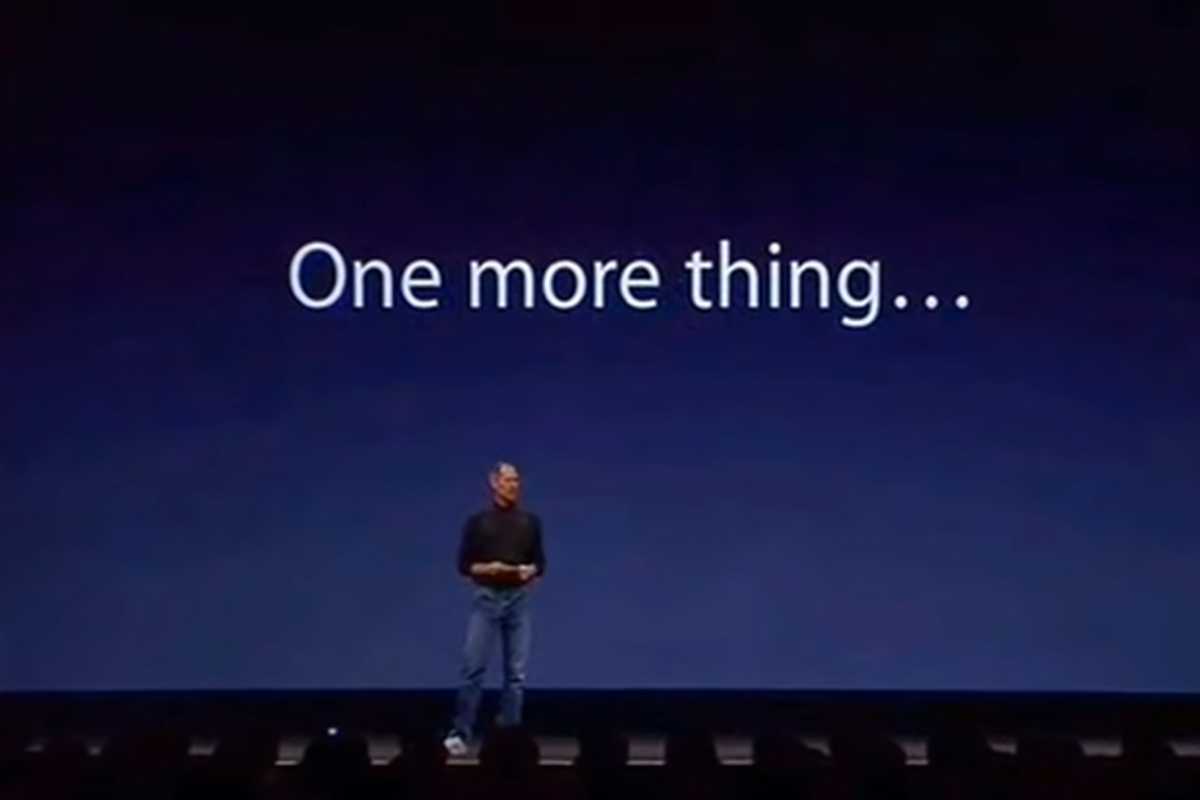 Steve Jobs One More thing