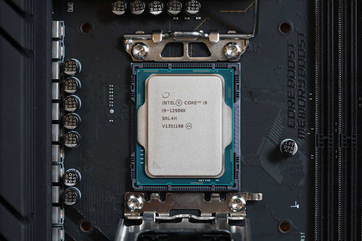 Image of Intel's 12th gen Alder Lake hybrid CPU