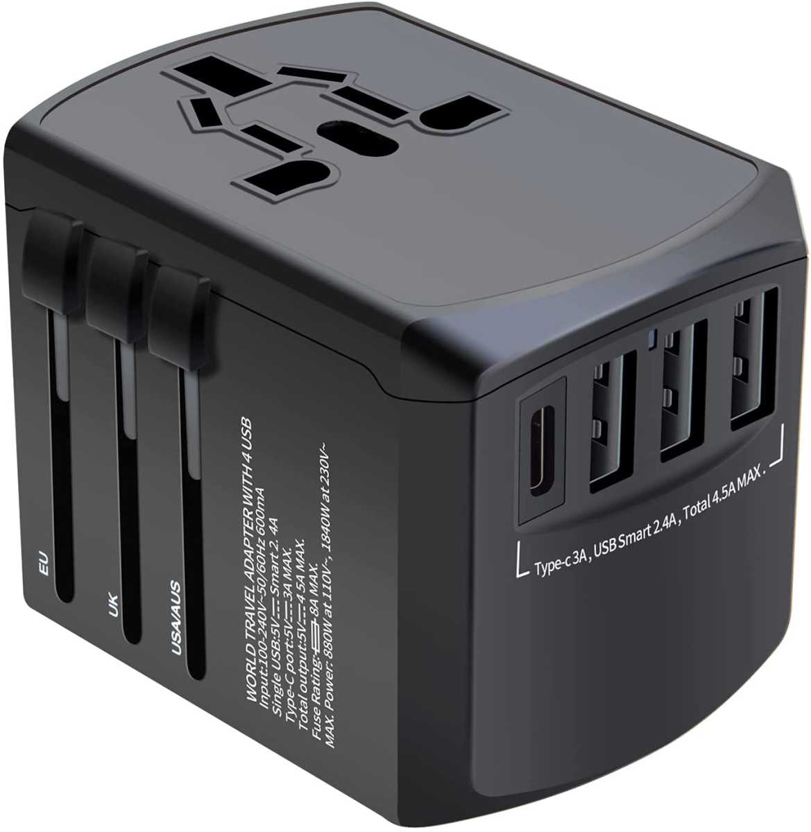 does apple world travel adapter kit work in italy
