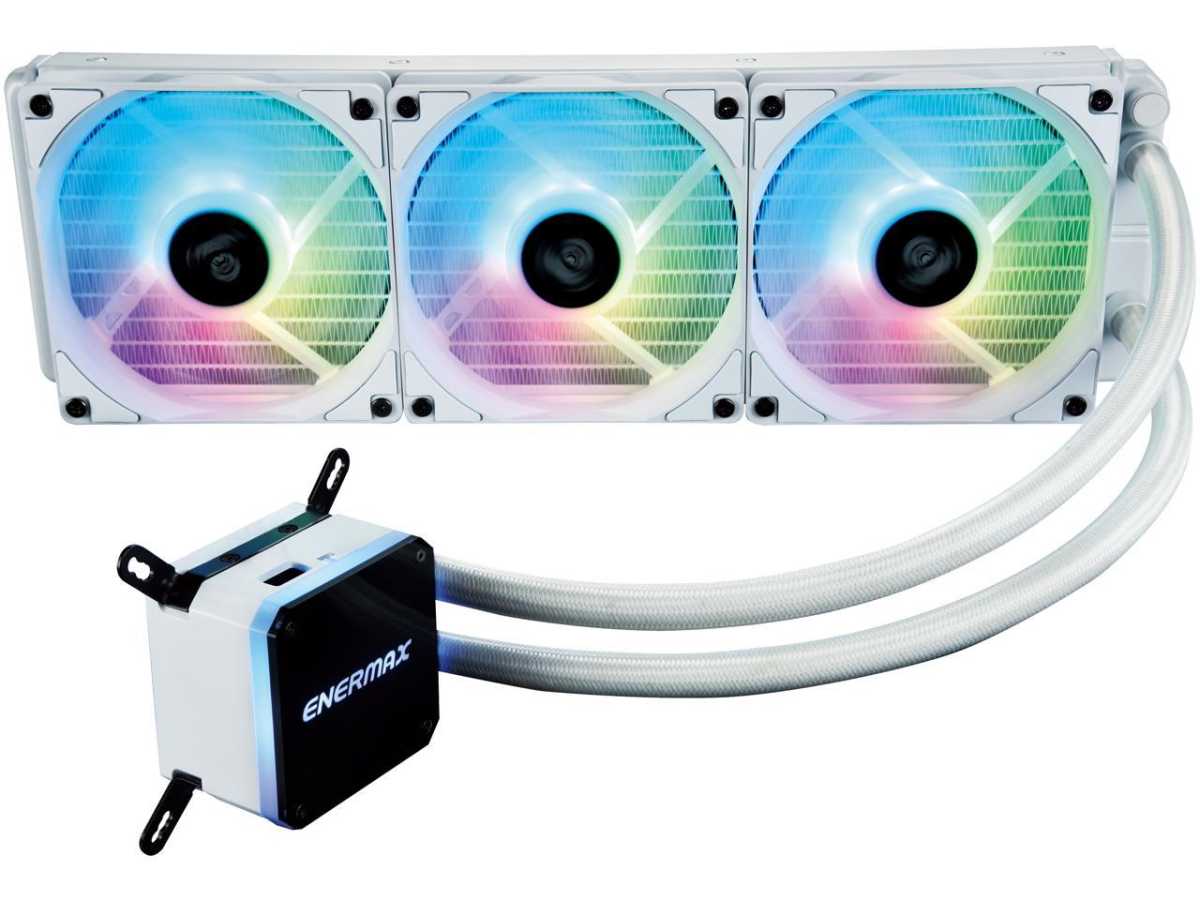 Enerm LIQMAX III 360 ARGB AIO in white