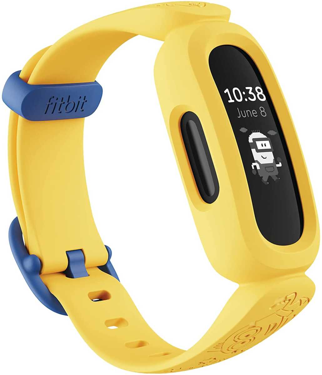 Fitbit Ace 3 edisi Minion kuning
