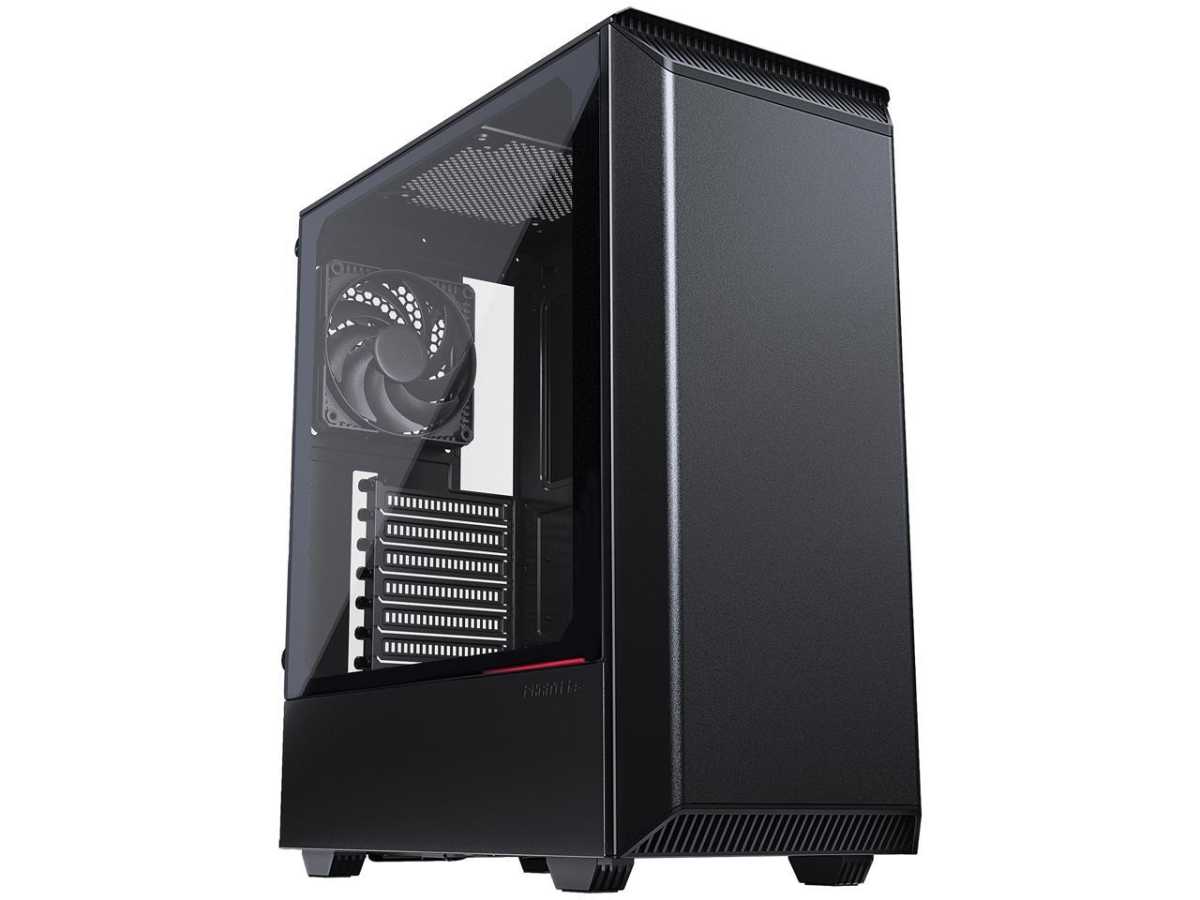 Phanteks P300 in black on a white background