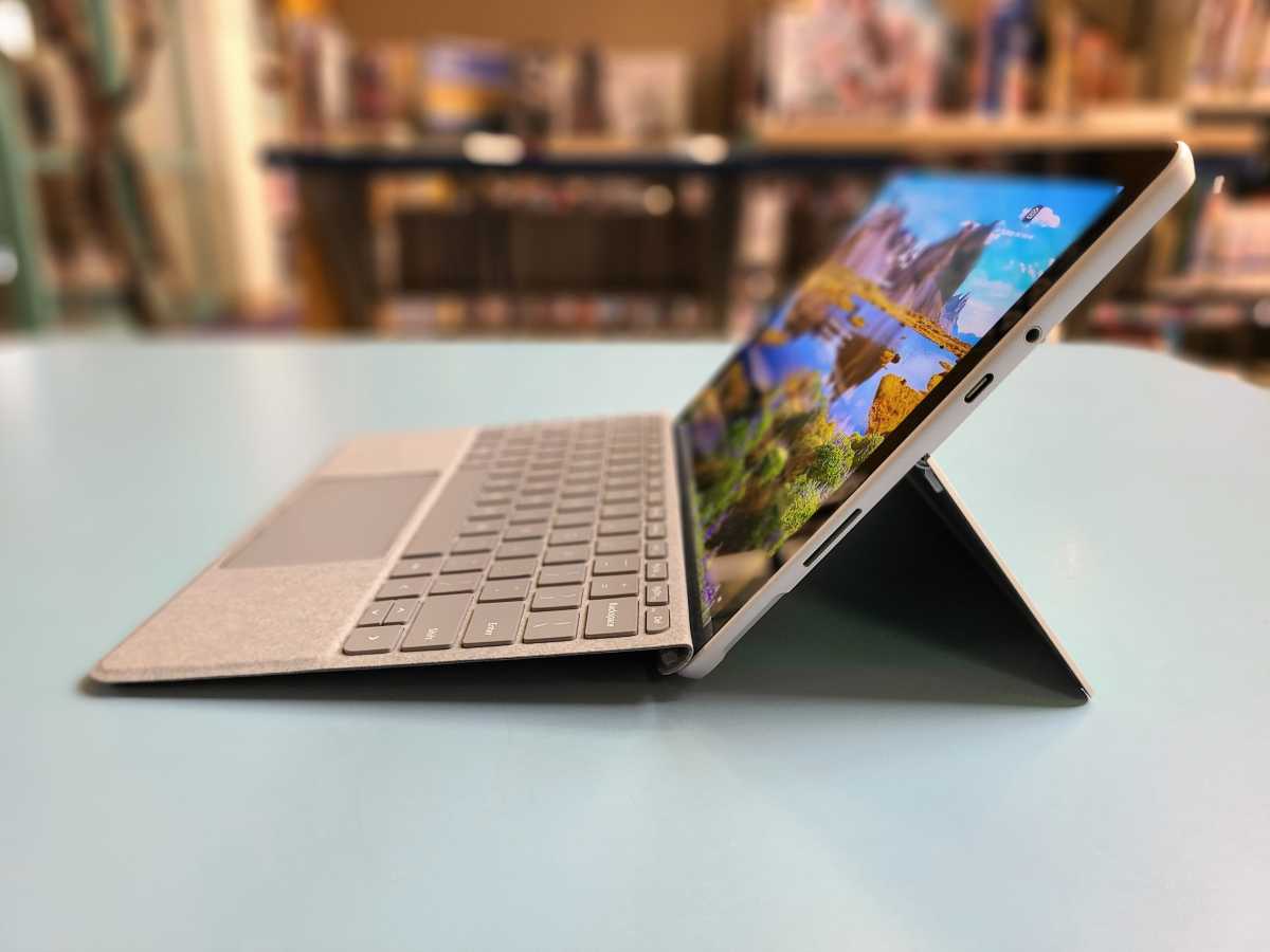 Microsoft Surface Go 3 right side